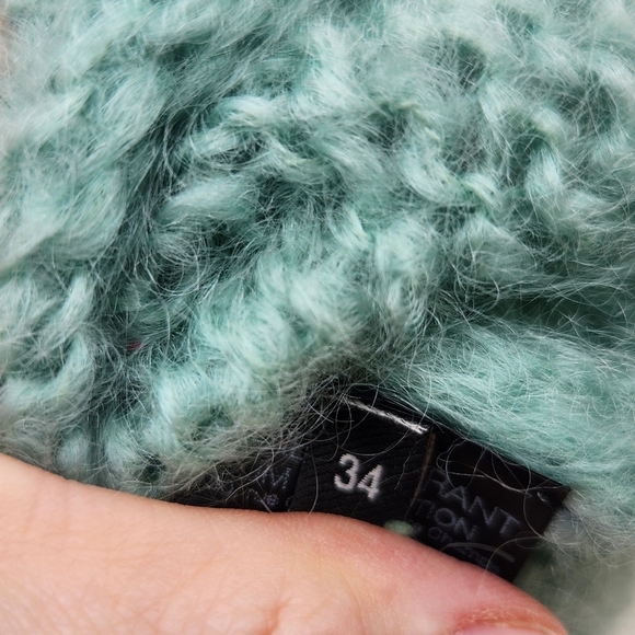 Isabel Marant Erin Seafoam Knit Wool Mohair Pullover Sweater - Picture 12 of 13